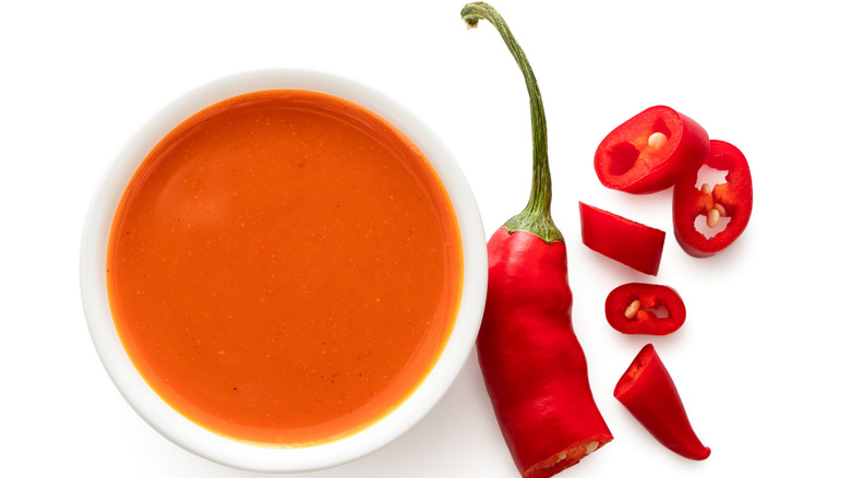 Peri peri sauce with pepper