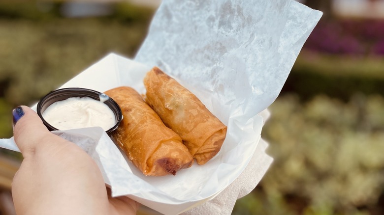 Cheeseburger Spring Rolls