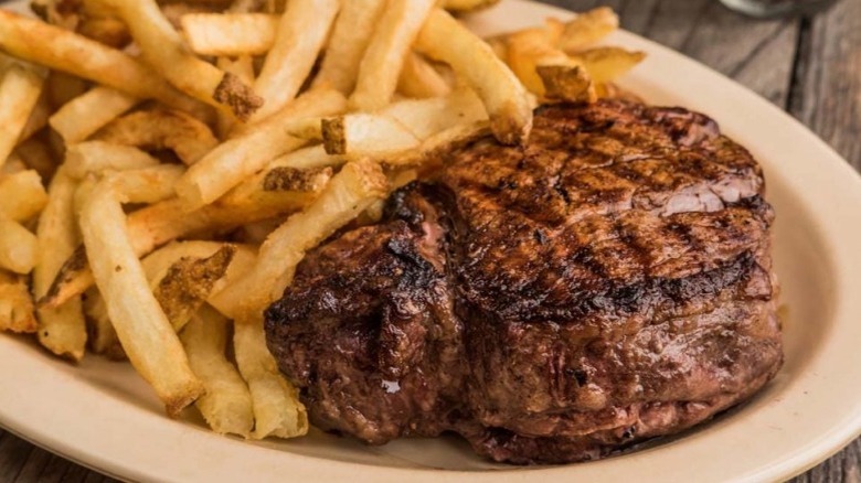 Steak and french fries