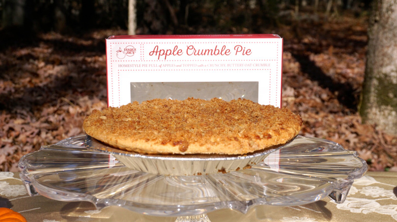 Trader Joe's Apple Crumble Pie