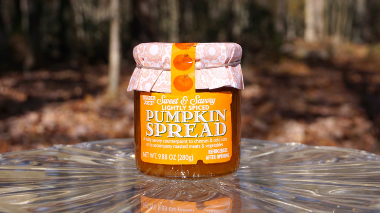 Trader Joe's Pumpkin Spread container