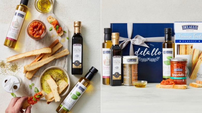 DeLallo Olive Oil and Antipasti gift
