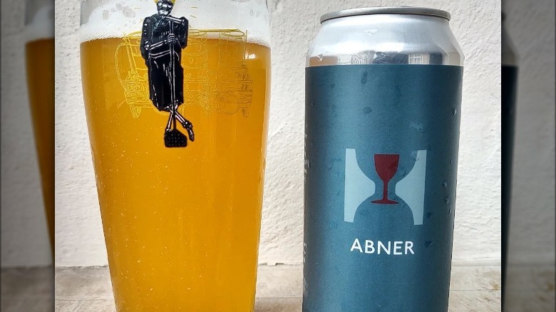 Hill Farmstead Abner beer and pint