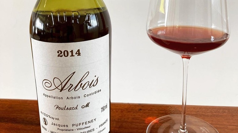 Puffeney Arbois wine