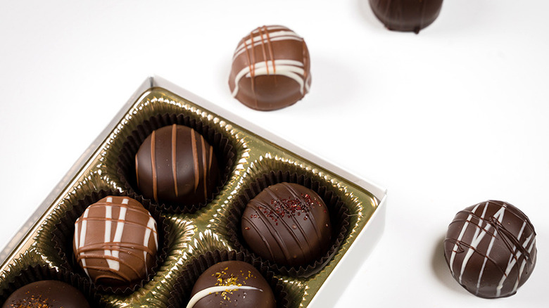 The Chocolate Fetish boozy truffle candies