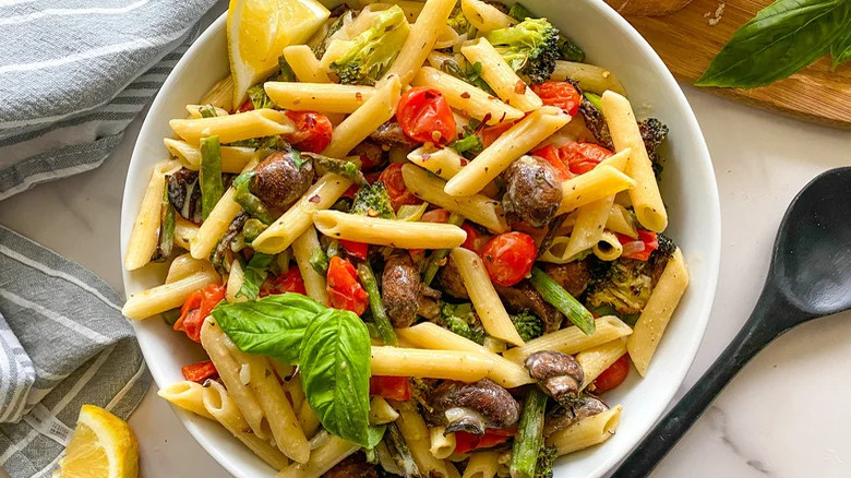 roasted vegetable pasta primavera