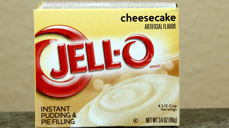 Cheesecake Jell-O instant pudding