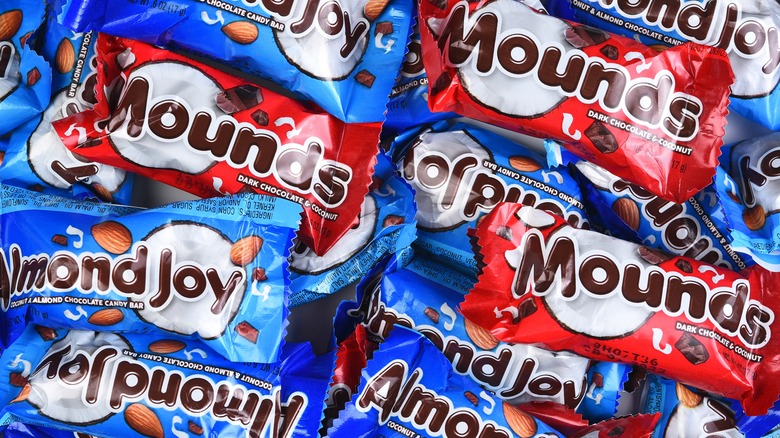 Mounds and Almond Joy candies