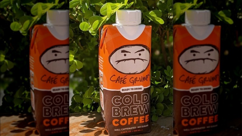 Cafe Grumpy coffee container