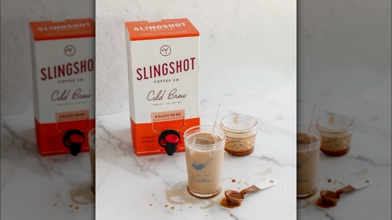 Slingshot cold brew coffee box