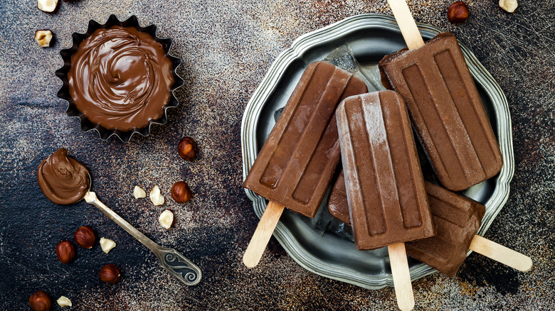 Nutella ice pops