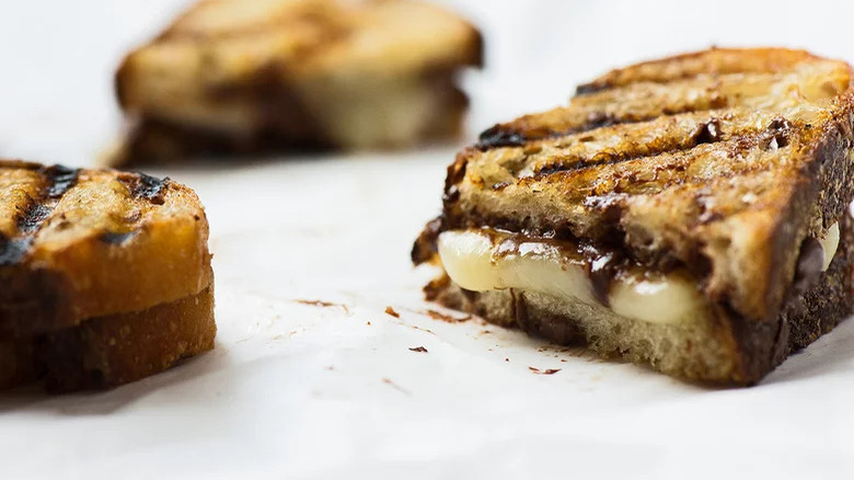 Nutella grilled cheese