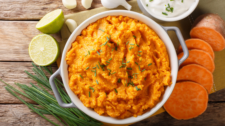 Mashed sweet potatoes ingredients