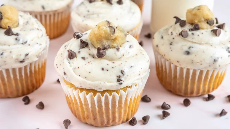 Cookie Dough Cupcakes