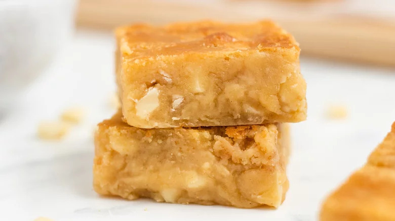 White Chocolate Blondies