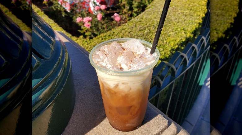 Disneyland cold brew latte cocktail