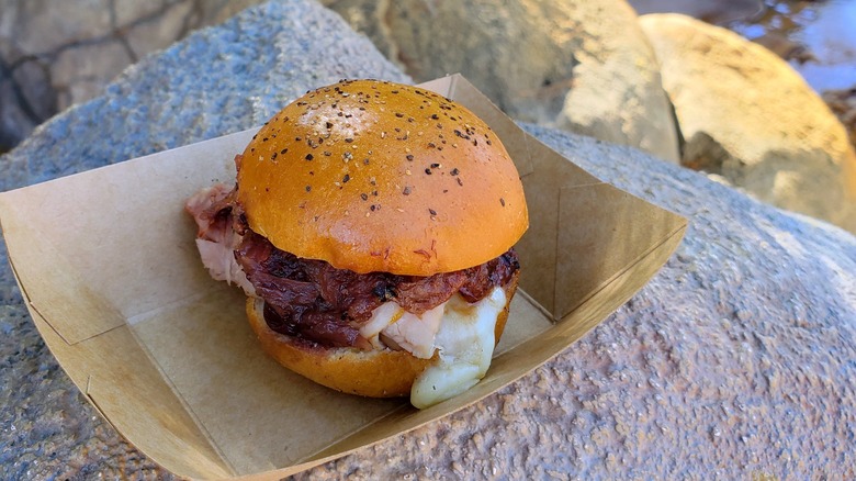 Disneyland holiday ham slider