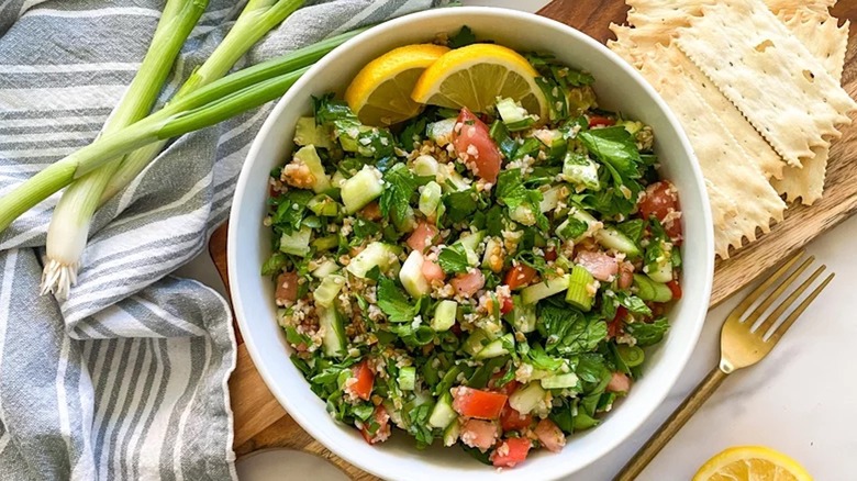 Bowl of tabouli