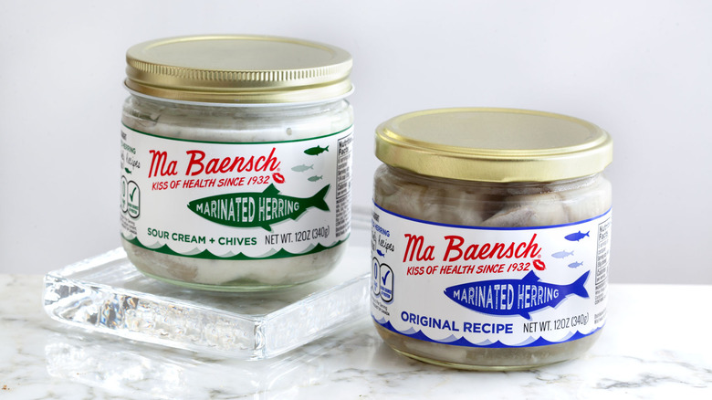 Ma Baensch's herring in jars