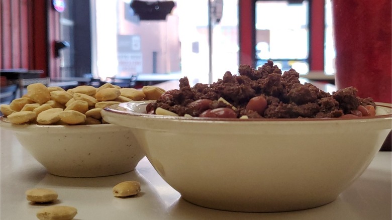 Bowl of real chili