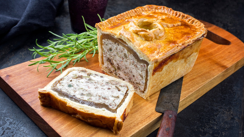 french pate en croute pastry shell