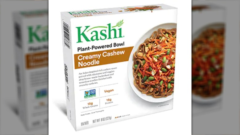 Kashi bowl with cashew noodles