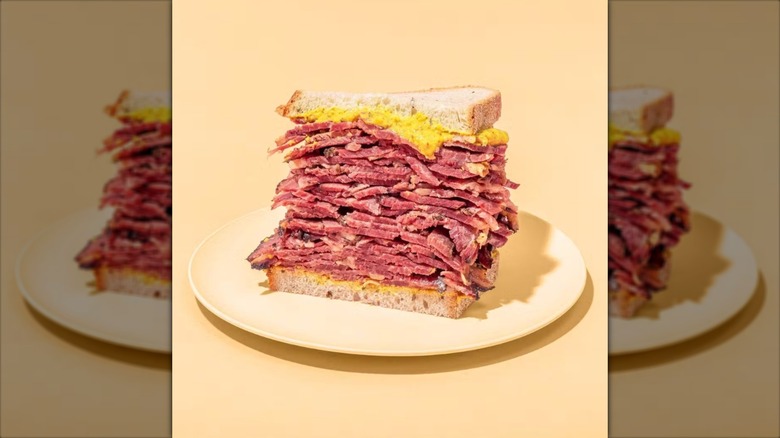 Goldbelly's Pastrami sandwich