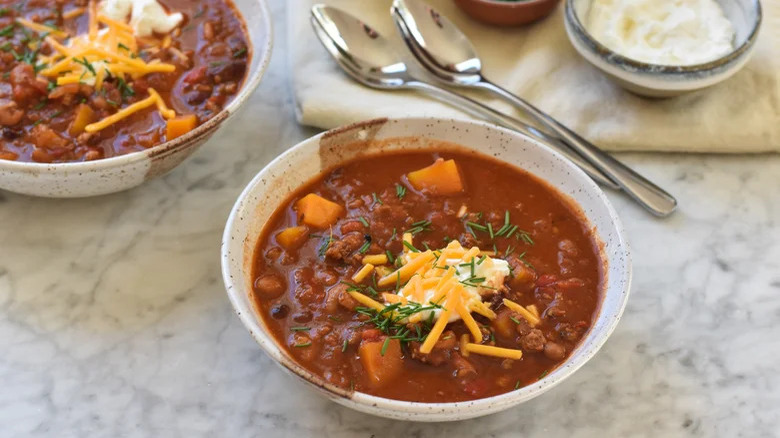 Bowl of chili