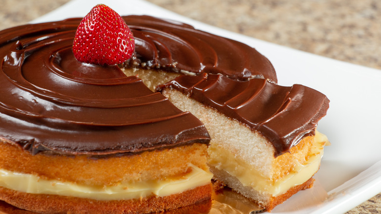 Boston cream pie