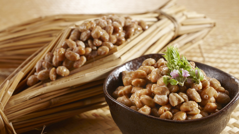 natto japanese fermented soybeans