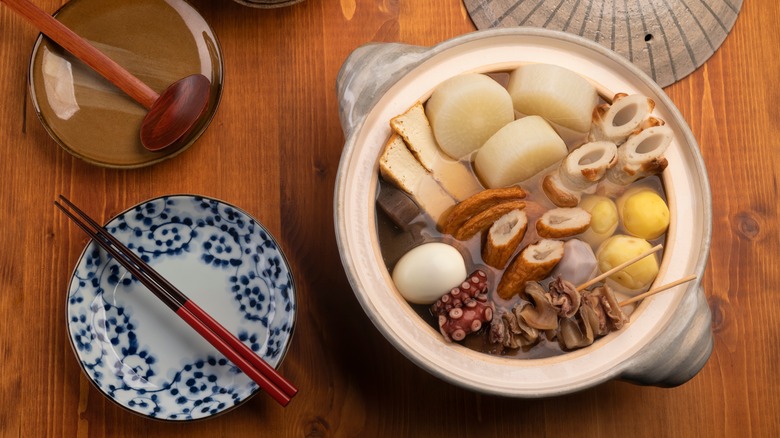 Oden hot pot dish