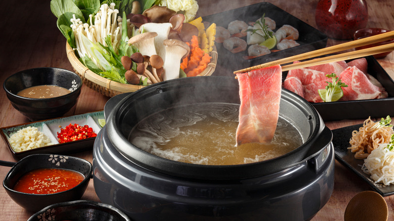 japanese shabu-shabu hot pot