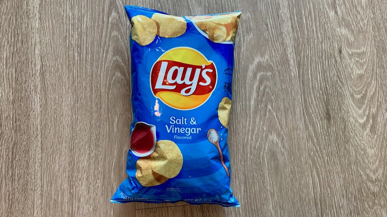 Salt and vinegar potato chips