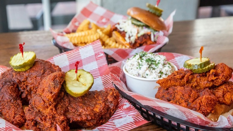 Hattie B's Hot Chicken meals