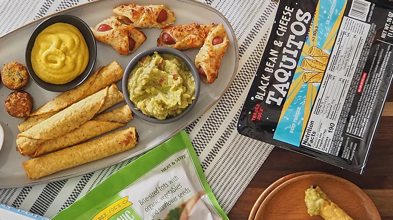 Black bean and cheese taquitos