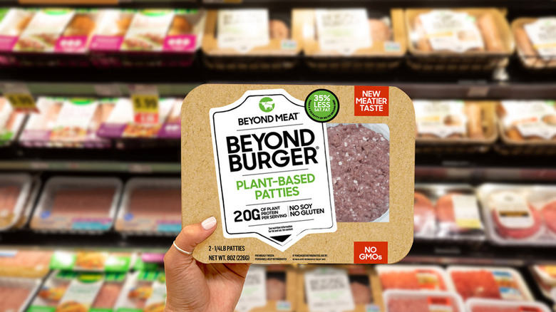 Beyond Meat in grocery store
