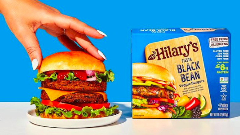 Hilary's black bean burger