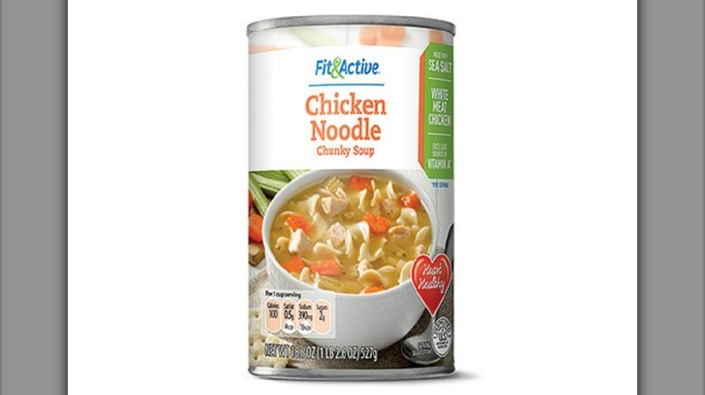 Fit and Active canned soup