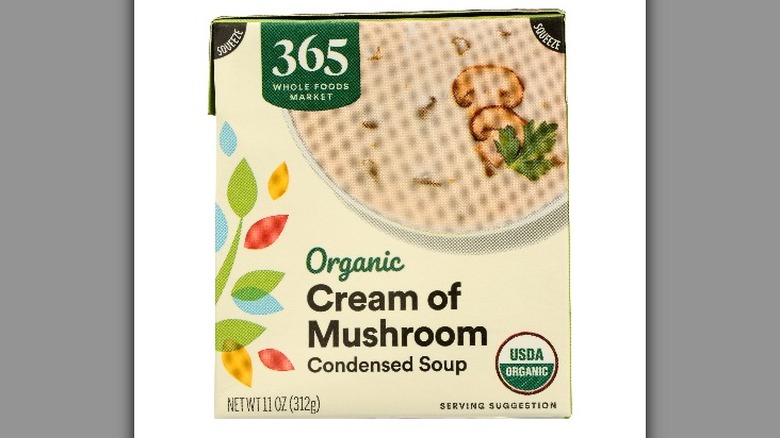 Whole Foods 365 soup carton