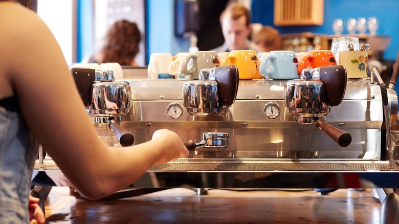 Barista espresso machine