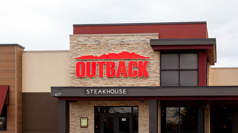 Outback Steakhouse sign