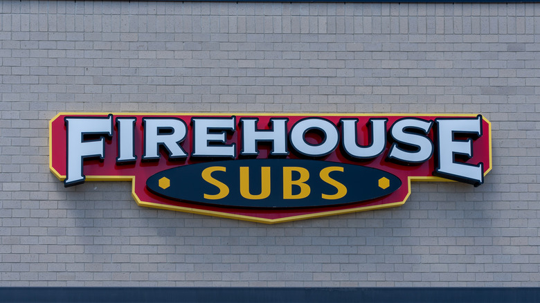 Firehouse Subs signage on wall