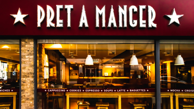 Pret A Manger exterior