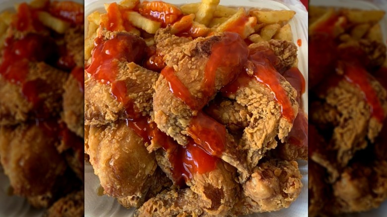 Chicken with mumbo sauce