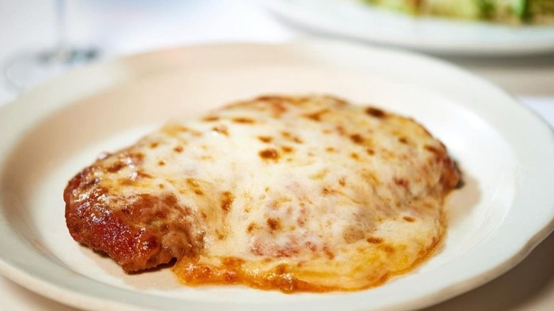 Cheesy chicken parm