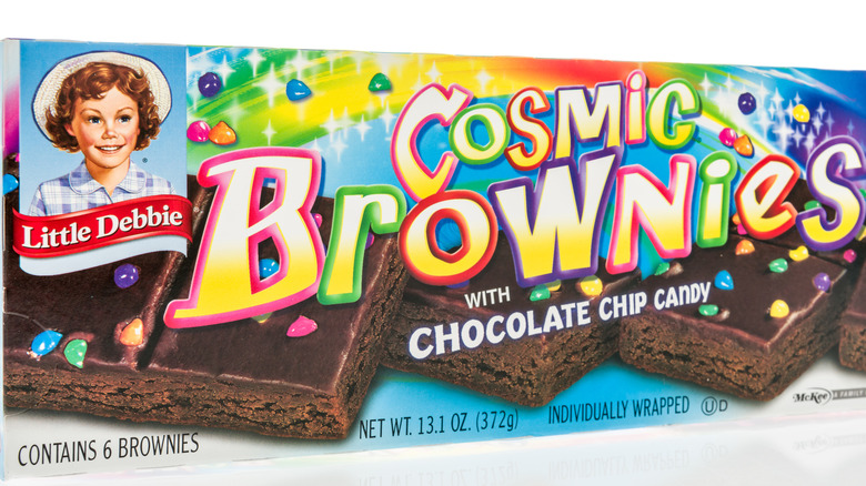 Little Debbie Cosmic Brownies box