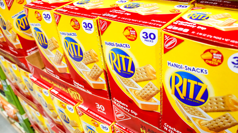 Boxes of Ritz Handi Snacks