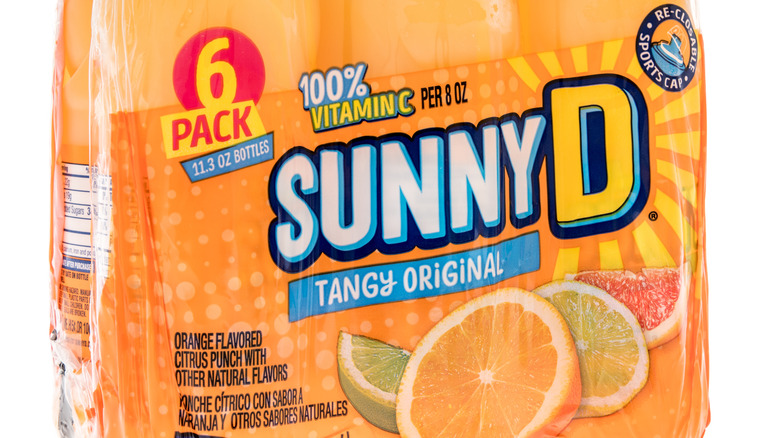 SunnyD orange drink