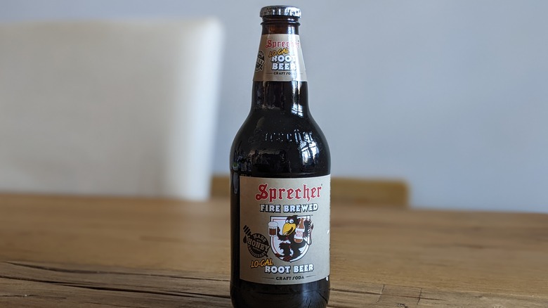 Sprecher Low-Cal Root Beer bottle