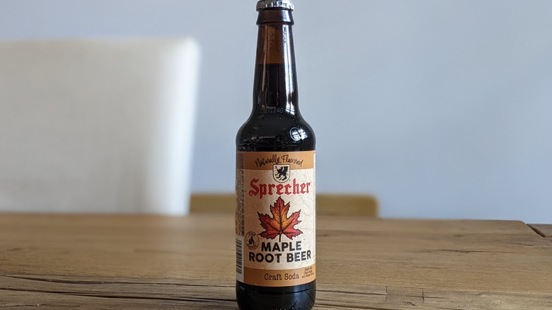 Sprecher Maple Root Beer bottle